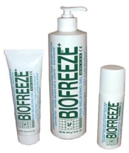 BIOFREEZE Pain Relieving Products with ILEX